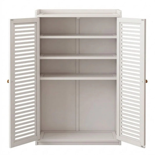 Verstellbarer Router-Schrank mit Kabelmanagement