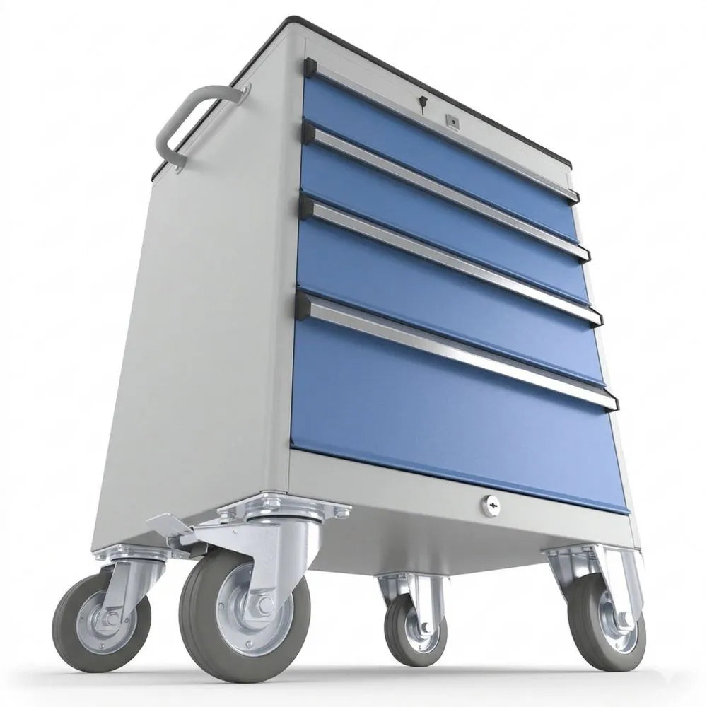 Mobiler Schrank mit Schubladen, 850 x 600 x 450 mm