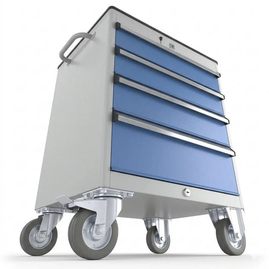 Mobiler Schrank mit Schubladen, 850 x 600 x 450 mm